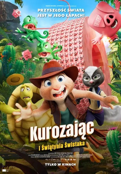 Plakat filmu: Kurozając i Świątynia Świstaka