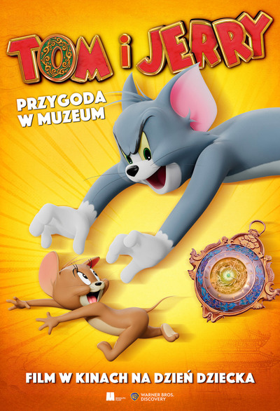 Plakat filmu: Tom i Jerry: Przygoda w muzeum