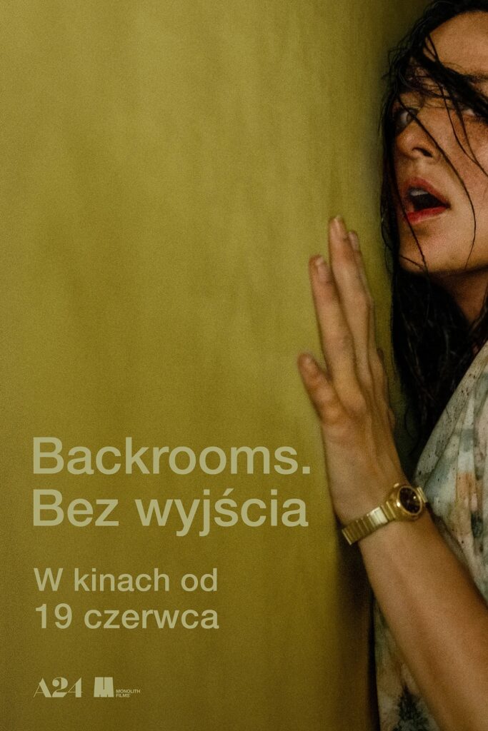 Plakat filmu: Backrooms. Bez wyjścia