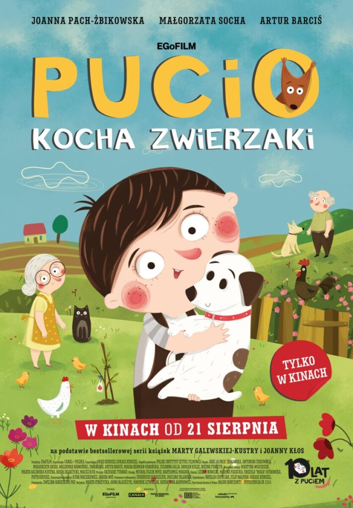 Plakat filmu: Pucio kocha zwierzaki