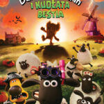 Plakat filmu Baranek Shaun i kudłata bestia