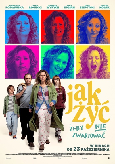 Plakat filmu Jak żyć, żeby nie zwariować