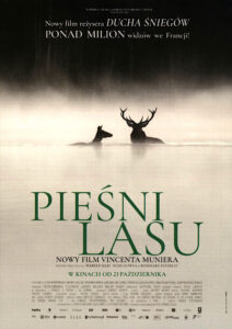 Plakat filmu Pieśni lasu (Le chant des forêts)